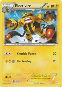 Pokemon XY Trainer Kit Pikachu Libre Deck card 25
