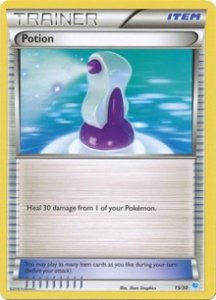 Pokemon XY Trainer Kit Suicune Deck card 15