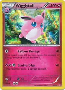 Pokemon XY Trainer Kit Wigglytuff Deck card 30