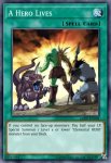 Yugioh banned list card A Hero Lives