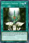 Yugioh banned list card Butterfly Dagger – Elma
