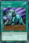 Yugioh banned list card Cold Wave