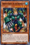 Yugioh banned list card Dinomight Knight, the True Dracofighter