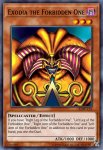 Yugioh banned list card Exodia the Forbidden One