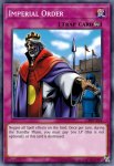 Yugioh banned list card Imperial Order
