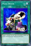 Yugioh banned list card Mass Driver