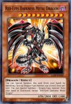 Yugioh banned list card Red-Eyes Darkness Metal Dragon