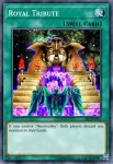 Yugioh banned list card Royal Tribute