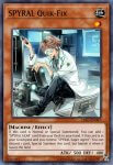 Yugioh banned list card SPYRAL Quik-Fix