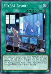 Yugioh banned list card SPYRAL Resort