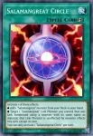 Yugioh banned list card Salamangreat Circle