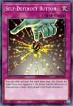 Yugioh banned list card Self-Destruct Button