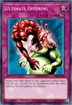 Yugioh banned list card Ultimate Offering