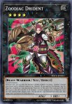Yugioh banned list card Zoodiac Drident