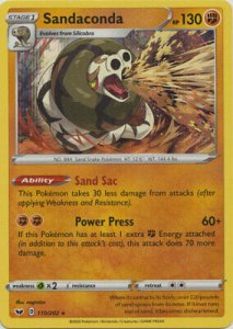 Pokemon Sword and Shield card 110