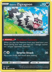 Pokemon Sword and Shield card 117