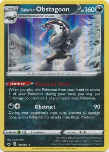Pokemon Sword and Shield card 119