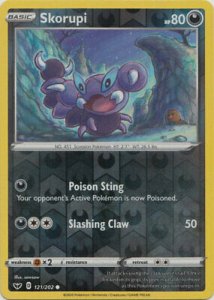 Pokemon Sword and Shield card 121