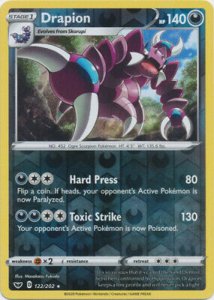 Pokemon Sword and Shield card 122