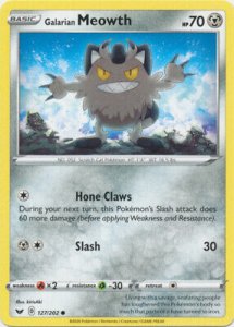 Pokemon Sword and Shield card 127