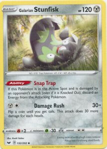 Pokemon Sword and Shield card 132