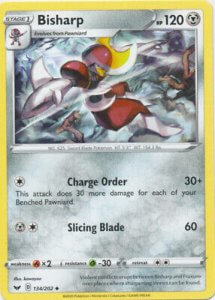 Pokemon Sword and Shield card 134