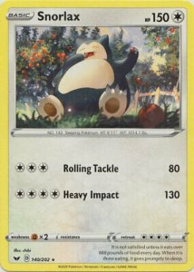 Pokemon Sword and Shield card 140