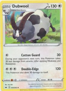 Pokemon Sword and Shield card 154