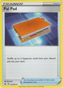 Pokemon Sword and Shield card 172