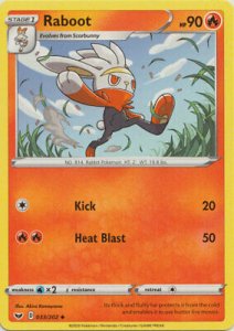 Pokemon Sword and Shield card 033