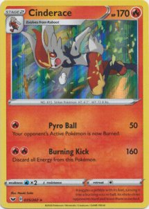 Pokemon Sword and Shield card 035