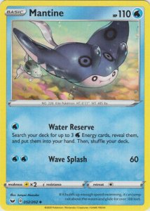 Pokemon Sword and Shield card 052