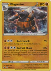 Pokemon Sword and Shield card 099