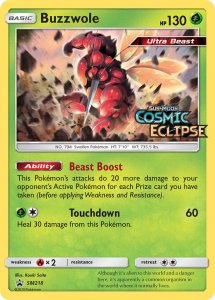 Sun and Moon Promos card SM218
