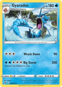 Pokemon Rebel Clash card 040 Gyarados