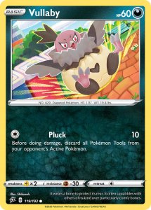 Pokemon Rebel Clash card 119 Vullaby