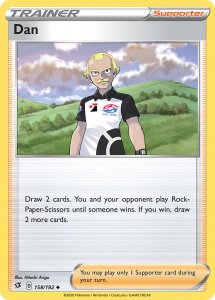 Pokemon Rebel Clash card 158 Dan