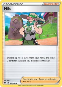 Pokemon Rebel Clash card 161 Milo