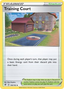 Pokemon Rebel Clash card 169 Training Court