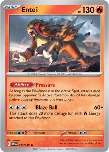 Pokemon Obsidian Flames card 030/197